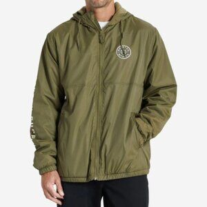 Brixton Hooded and Lined Wind Breaker